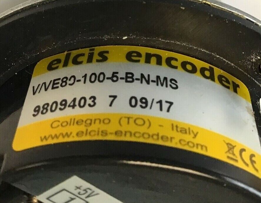 ELCIS ENCODER V/VE80-100-5-B-N-MS KNOB/DIAL