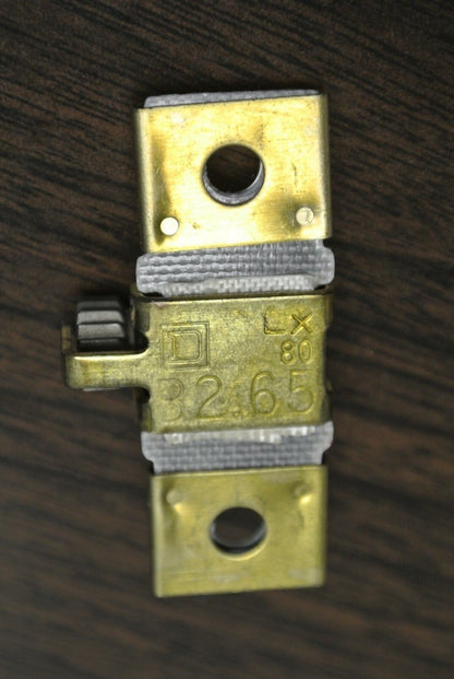 SQUARE D B2.65 / OVERLOAD RELAY THERMAL UNIT / NEW SURPLUS / B2-65