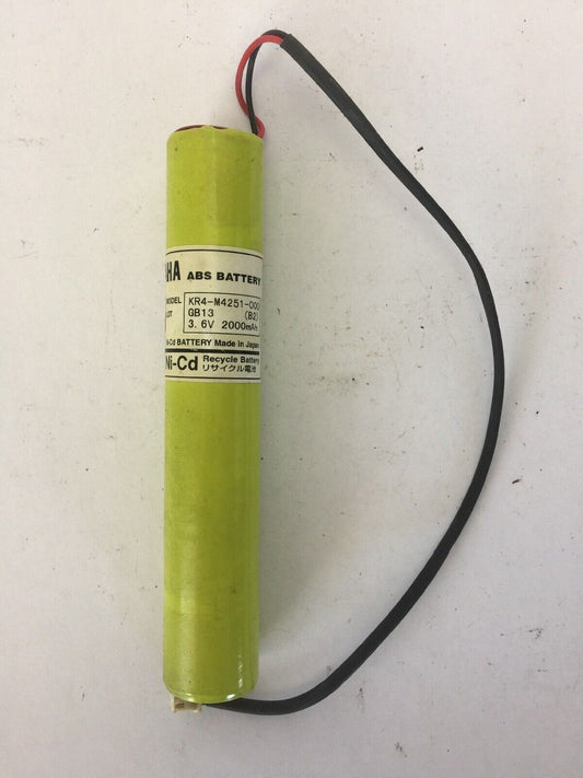 YAMAHA KR4-M4251-000 RECHARGABLE Ci-Cd BATTERY 3.6V 3000mah