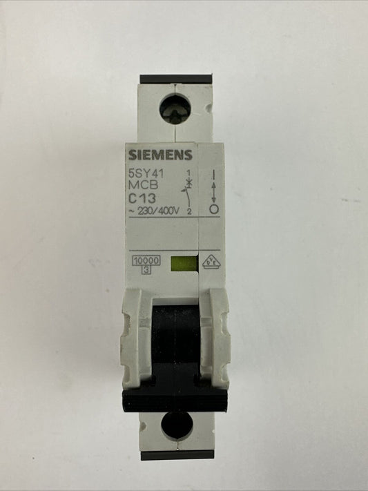 SIEMENS 5SY4113-7 CIRCUIT BREAKER 230/400VAC