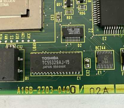 FANUC A16B-2203-0480/02A LCB CIRCUIT BOARD A20B-3300-0070-09B A20B-3300-0032/01A