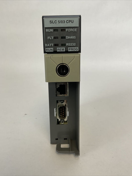 ALLEN BRADLEY 1747-L531 SER D PROC REV 4 1747-OS302 SER B FRN 14 PROCESSOR UNIT