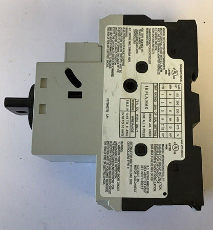GENERAL ELECTRIC GPS1BHAM MANUAL MOTOR STARTER GPAE11LLA& (2) GPAC10FBA