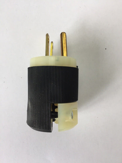 HUBBELL HBL5666C INSULGRIP PLUG 15A 250V 2POLE 3WIRE GROUNDING