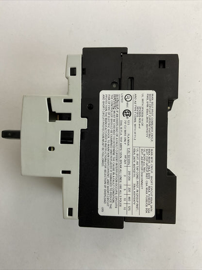 SIEMENS 3RV2021-1KA10 9-12,5A CIRCUIT BREAKER