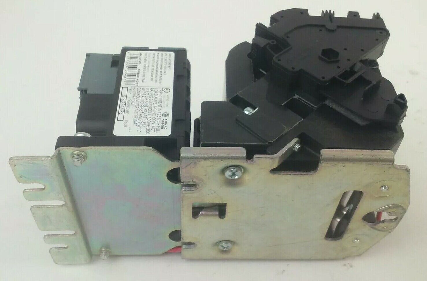 SIEMENS 14CU+12A STARTER SIZE 0 3PH 600V 18A 2HP 120V COIL 14CU12A W/ 48ATD1S00