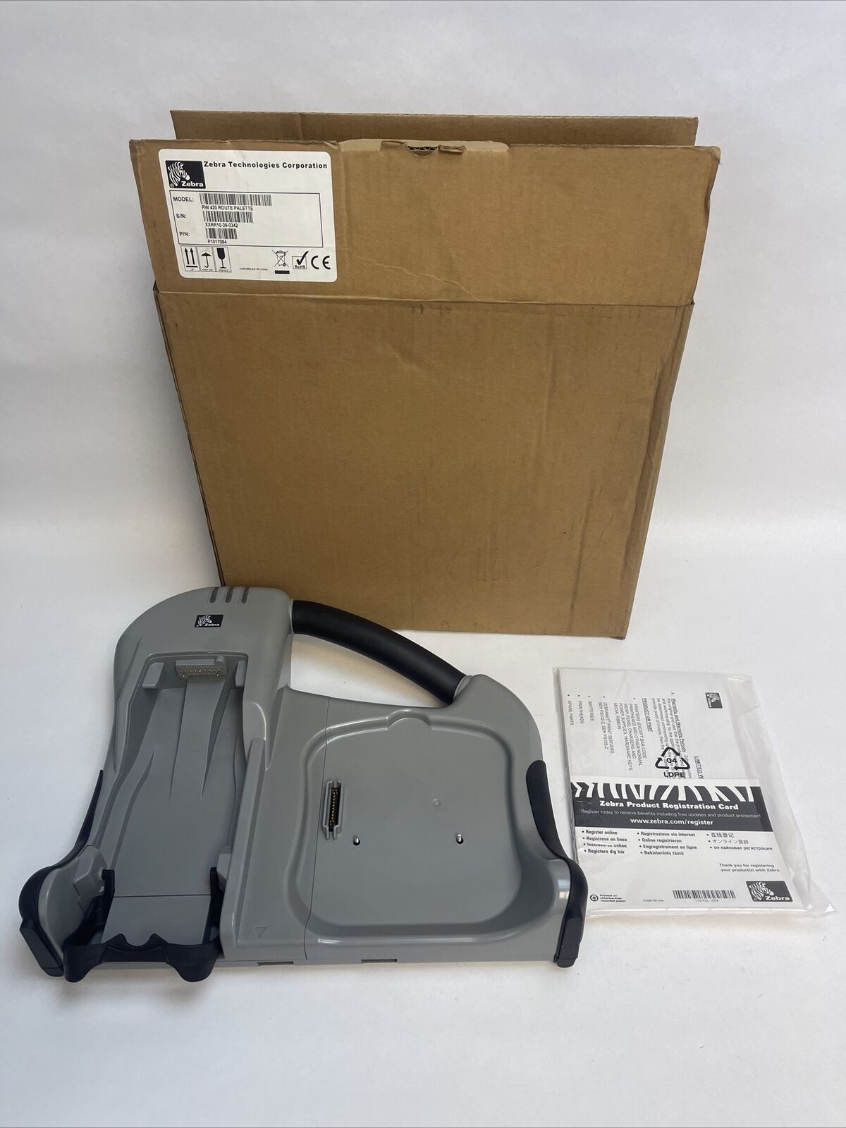 ZEBRA TECHNOLOGIES CORPERATION RW 420 ROUTE PALETTE 12VDC 4.2A