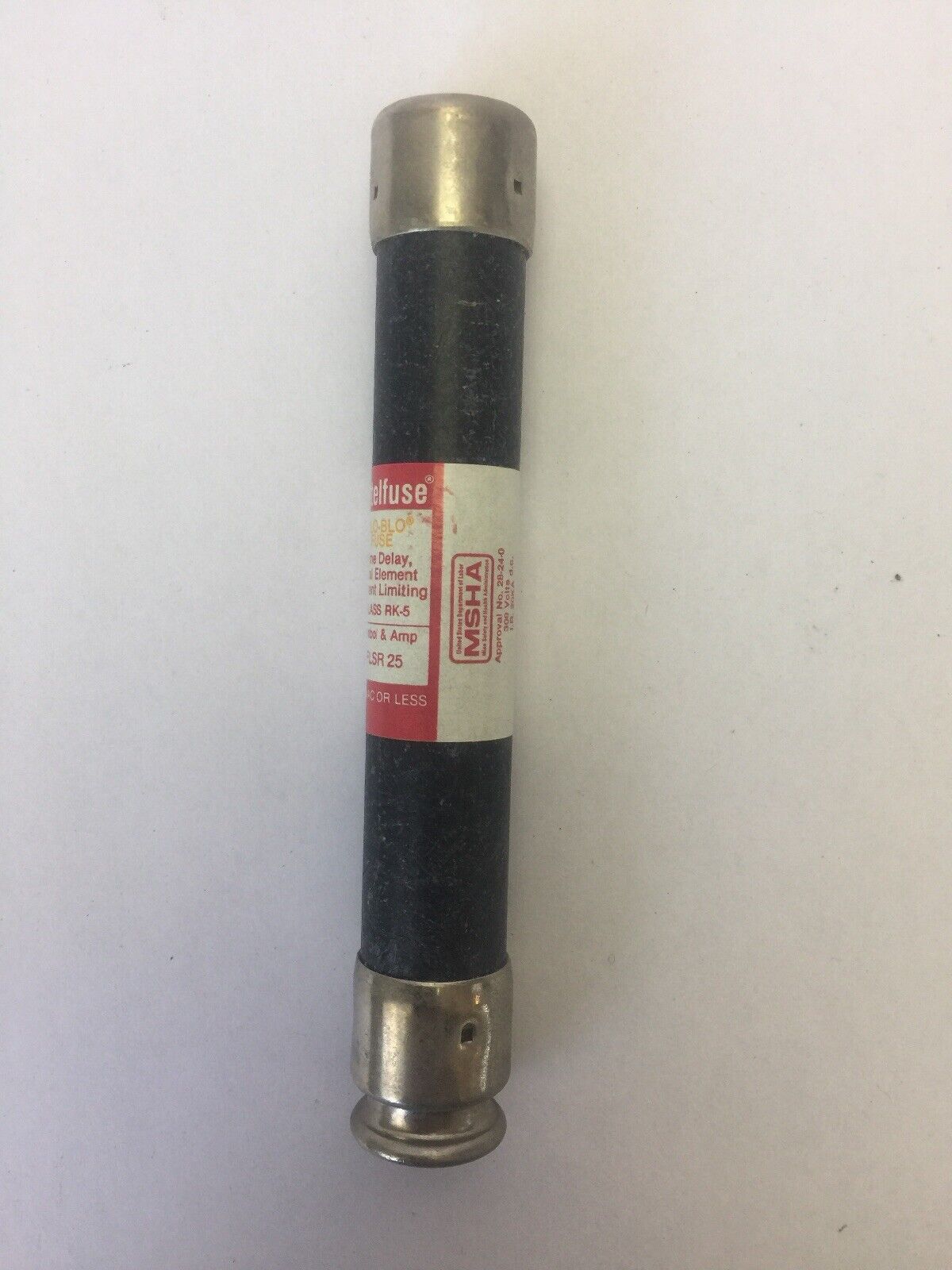 LITTELFUSE FLSR25 SLO-BLO FUSE 600VAC 25AMPS TIME DELAY DUAL ELEMENT (LOT OF 5)