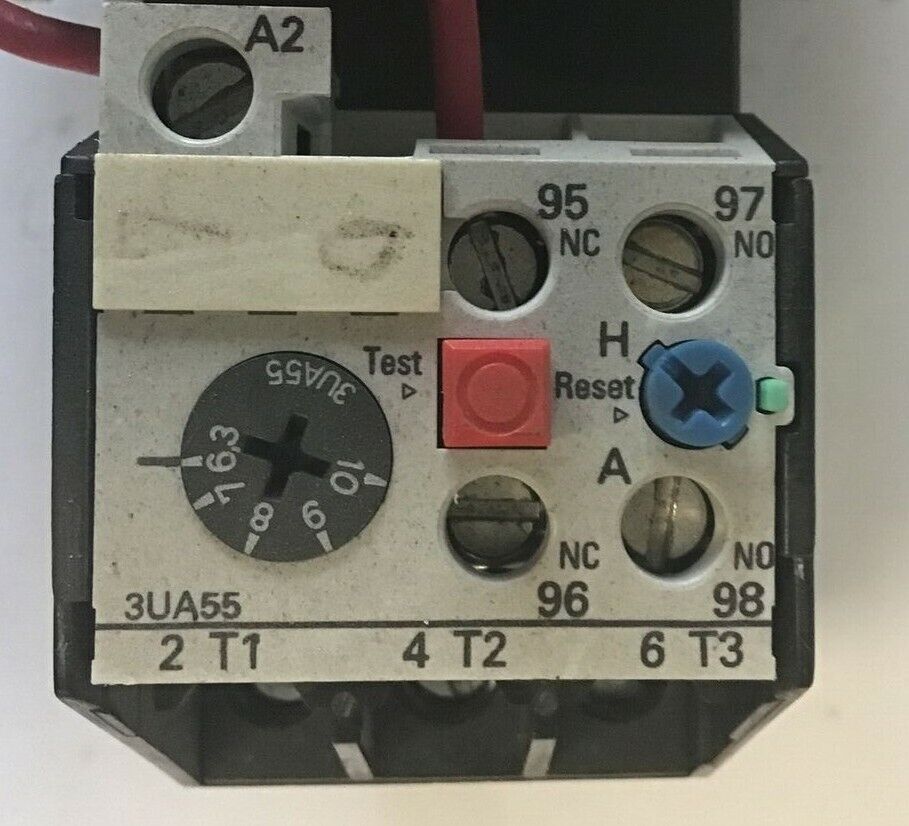 SIEMENS 3TF4422-0A..1 CONT.W/AUX CONTACT 3TY756-1A&3TY75611B W 3UA5500-1J RELAY