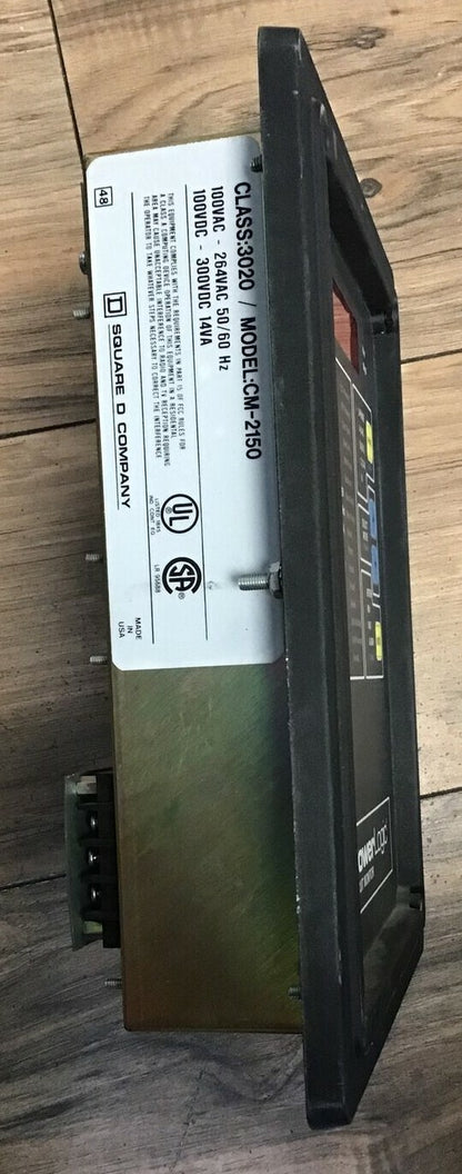 SQUARE D CM-2150 POWER LOGIC CIRCUIT MONITOR CLASS 3020 264VAC/300VDC 14VA