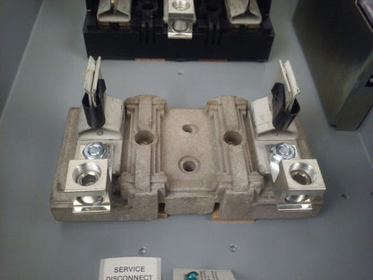 SIEMENS JN324 FUSIBLE SAFETY SWITCH 2P, 1PH, 200A, 240V, 15HP, TYPE 1 INDOOR