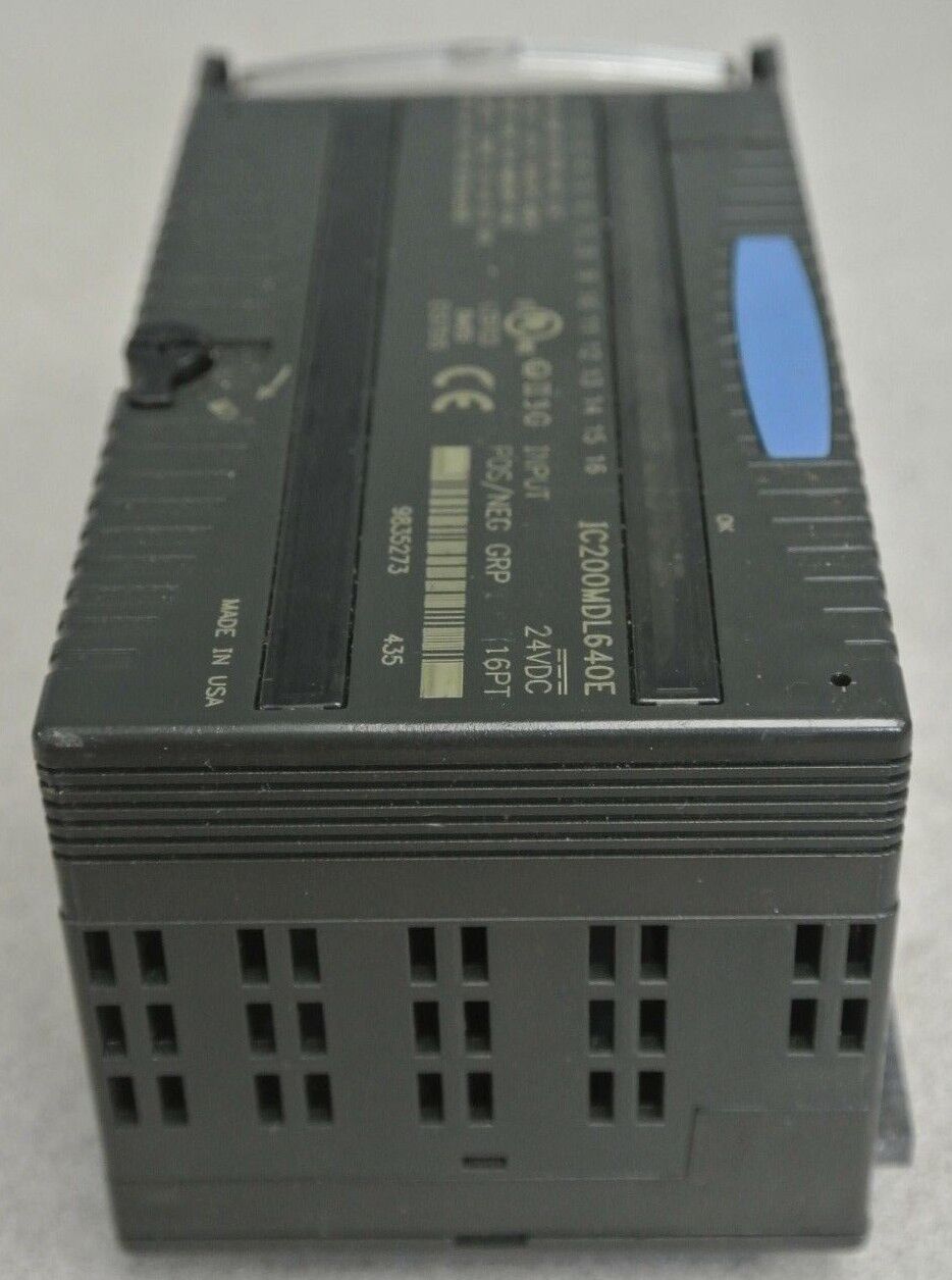 FANUC IC200MDL640E / INPUT MODULE / 24VDC / 16PT / POS/NEG