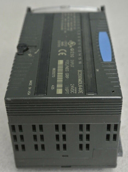 FANUC IC200MDL640E / INPUT MODULE / 24VDC / 16PT / POS/NEG