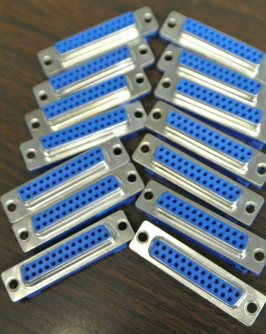 LOT of 14 25-PIN D-SUB MALE & 14 25-PIN D-SUB FEMALE CONNECTORS / NEW SURPLUS