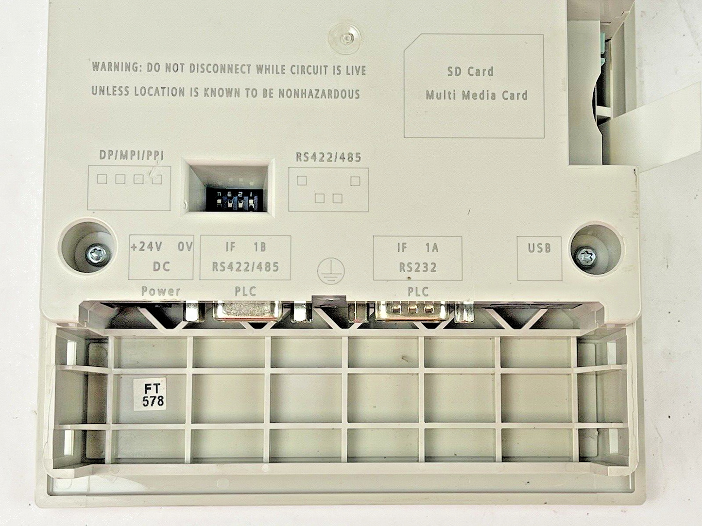 SIEMENS - 6AV6 641-0CA01-0AX1 - SIMATIC OPERATOR PANEL - 4.5-inch LC Display