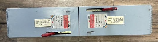 GE ADS36030HD FUSIBLE PANELBOARD SWITCH UNIT 30A 600V 20HP 3P SPECTRA SERIES
