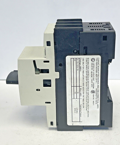 SIEMENS - 3RV1821-1HD10 - CIRCUIT BREAKER / TRANSFORMER PROTECTOR