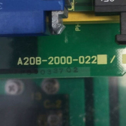 FANUC A06B-6064-C322 SPINDLE SERVO DRIVE A20B-2000-022 A16B-2201-0440/05B A20B-
