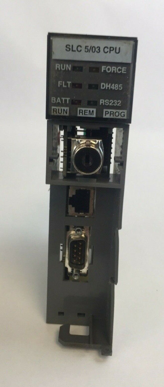 ALLEN BRADLEY 1747-L532 PROCESSOR UNIT SER D PROC REV 4 1747-OS302 SER B FRN 10