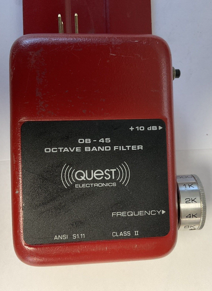 QUEST ELECTRONICS OB-45 OCTAVE BAND FILTER