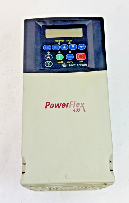 ALLEN-BRADLEY - 22C-D022N103 SER. A FRN 5.03 - POWERFLEX 400 - OUTPUT 0-460VAC