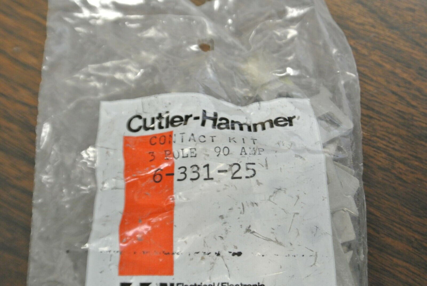 CUTLER-HAMMER 6-331-25 CONTACT KIT / 3 POLE / 90A / NEW SURPLUS