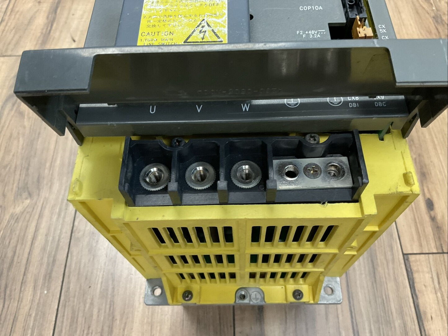 FANUC A06B-6096-H108 SERVO AMPLIFIER MODULE SER C OUTPUT 230VAC INPUT 283-325VDC