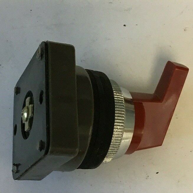 GOULD H42ELLS1-2MR-HR2 SELECTOR SWITCH 2POS RED***LOTOF16***