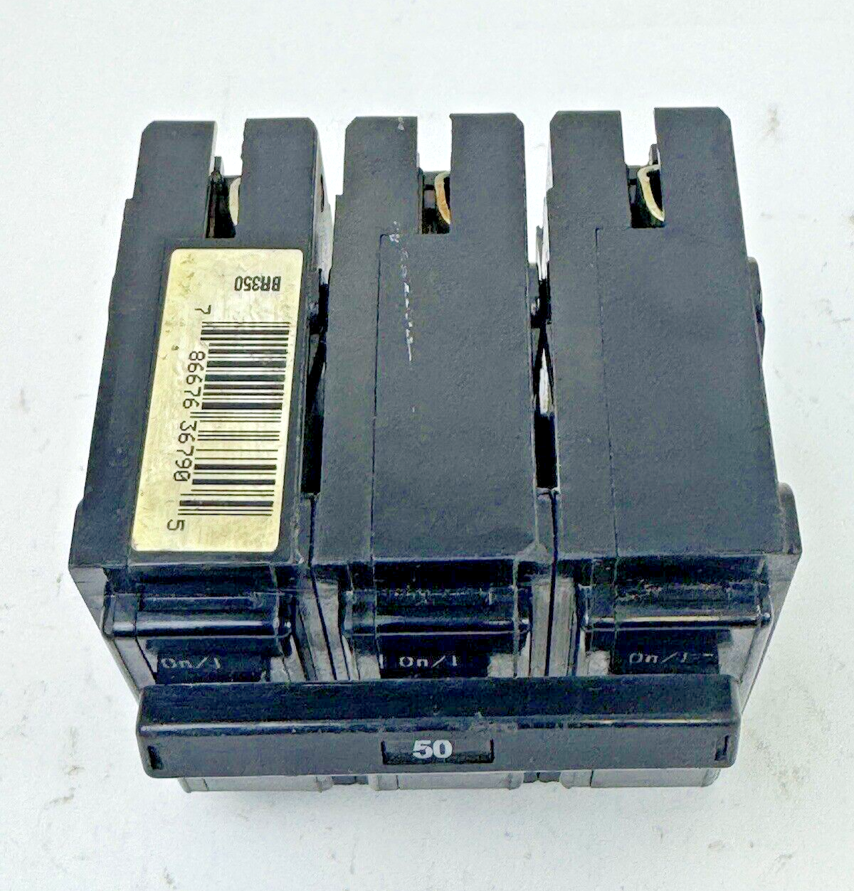 CUTLER-HAMMER / EATON - BR350 - SNAP-IN CIRCUIT BREAKER - 3 POLE/50A/240 VAC