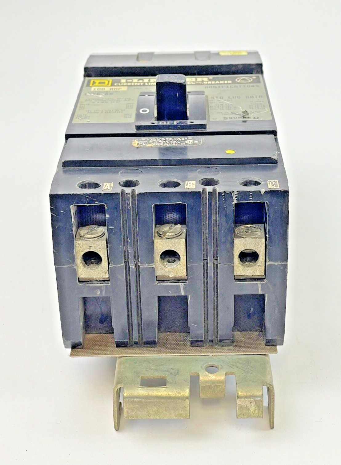 SQUARE D - IF36100 -I LIMITER BOLT-ON CIRCUIT BREAKER - 100 AMP, 3 POLE, 600 VAC