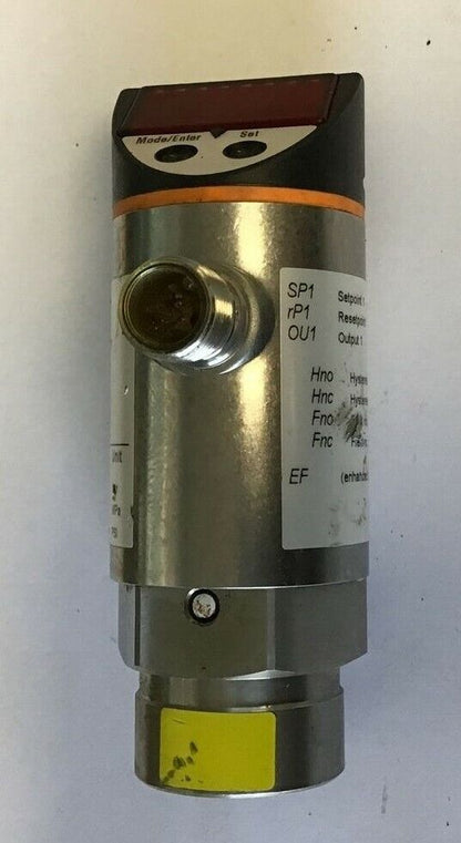 IFM PN5204 PRESSURE SWITCH PORT 1/4 18-36VDC 250MA