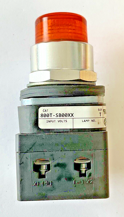 ALLEN BRADLEY 800T-SB00XX MOMENTARY PUSH BUTTON SER.T  W/800TC-N374 SER.A