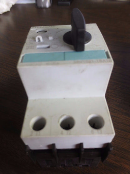 SIEMENS 3RV1021-1BA10 - MOTOR PROTECTOR CIRCUIT BREAKER