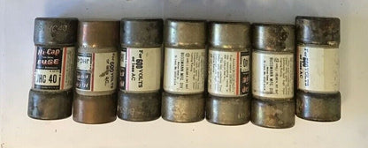 BUSS JHC40 HI CAP 40A TIME DELAY FUSE 600VAC CLASS J***LOTOF7***