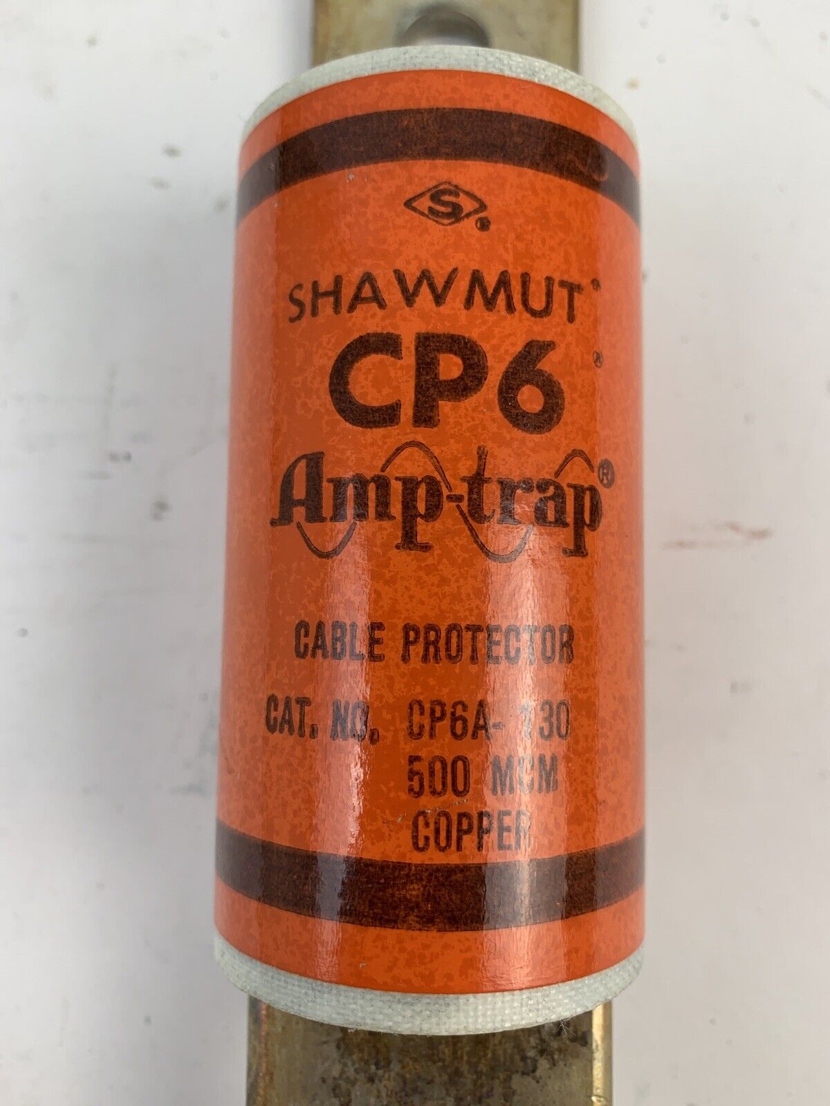 Shawmut Amp-trap CP6 CP6A-130 500MCM CU 600V Cable Protector