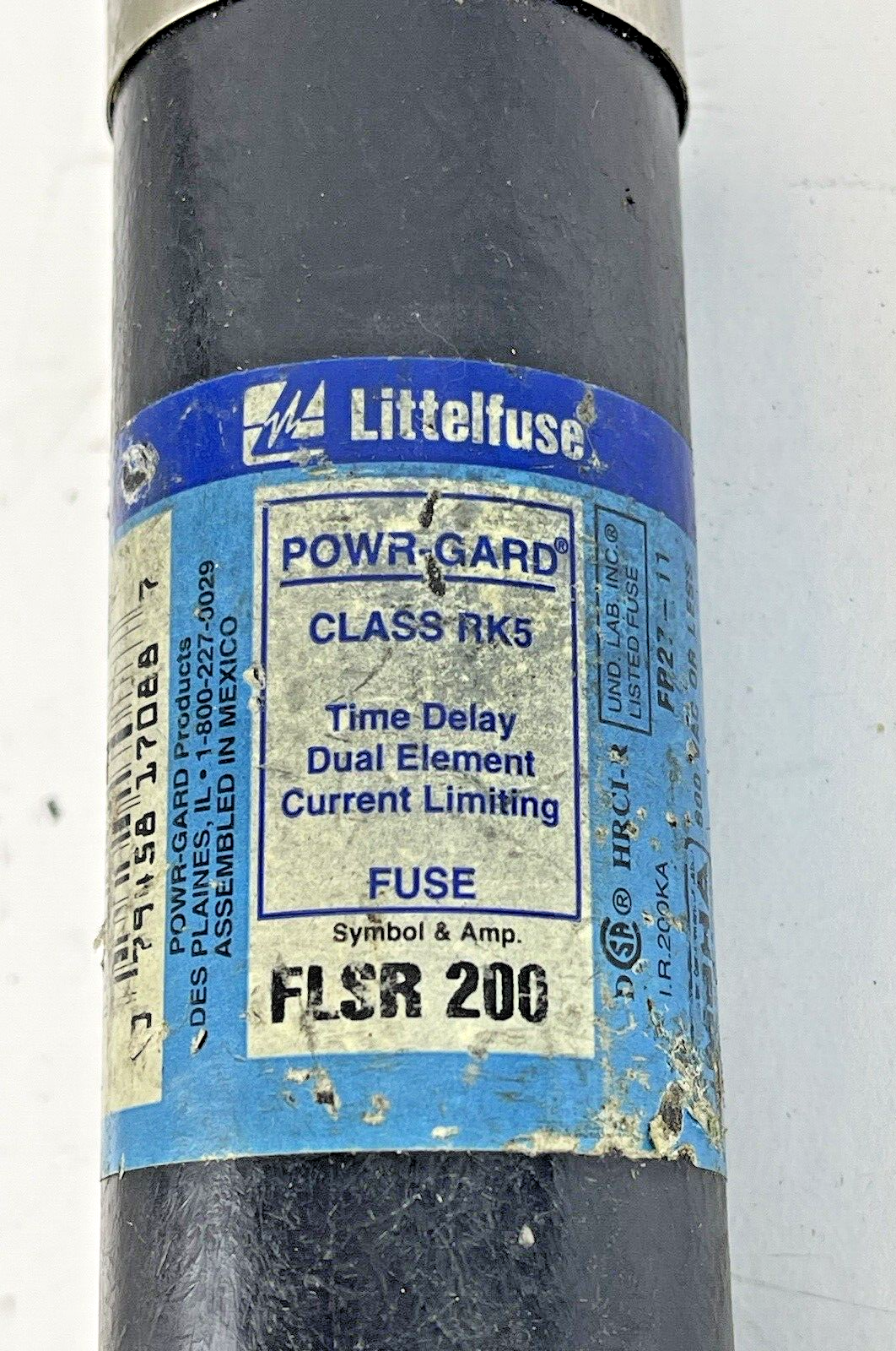 LITTELFUSE - FLSR 200 - DUAL-EL/TIME-DELAY/CURR LIMITING - 200A, 600V