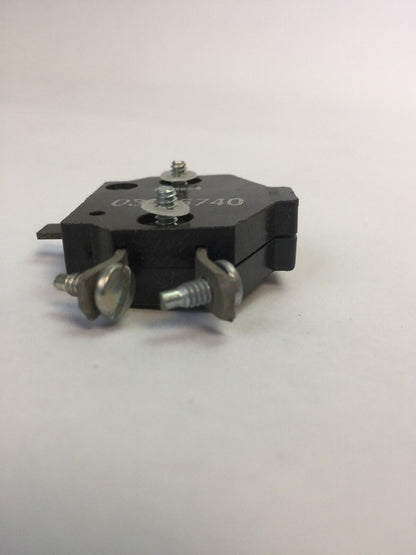 CUTLER HAMMER 10-3654 AUXILIARY CONTACT 3AMP 600VAC