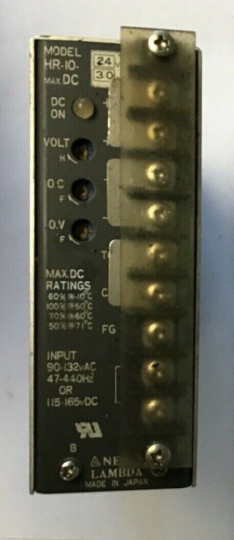 NEMIC LAMBDA HR-10-24V 3.0A POWER SUPPLY