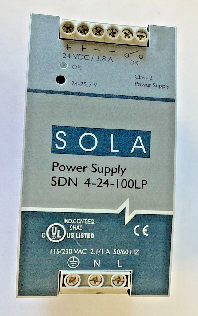 SOLA/HEVI-DUTY SDN 4-24-100LP  115/230VAC 2.1/1A 50/60HZ