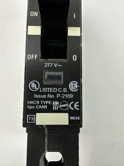 SQUARE D EGB14020 CIRCUIT BREAKER 277VAC 20AMP 1POLE HACR TYPE