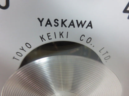 TOYO KEIKI / YASKAWA TYPE AVF-11 / GAUGE / PANEL METER 0-600 - 440V/110V