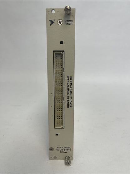 NATIONAL INSTRUMENTS SCXI-1163R 32-CHANNEL SOLID-STATE RELAY 300V