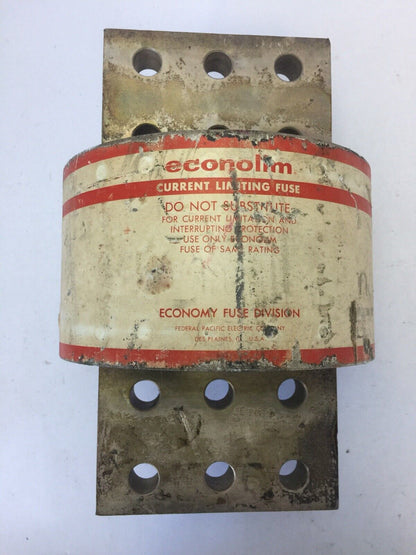 ECONOMY LCL-5000 ECONOLIM CURRENT LIMITING FUSE CLASS L 5000AMP 600VAC