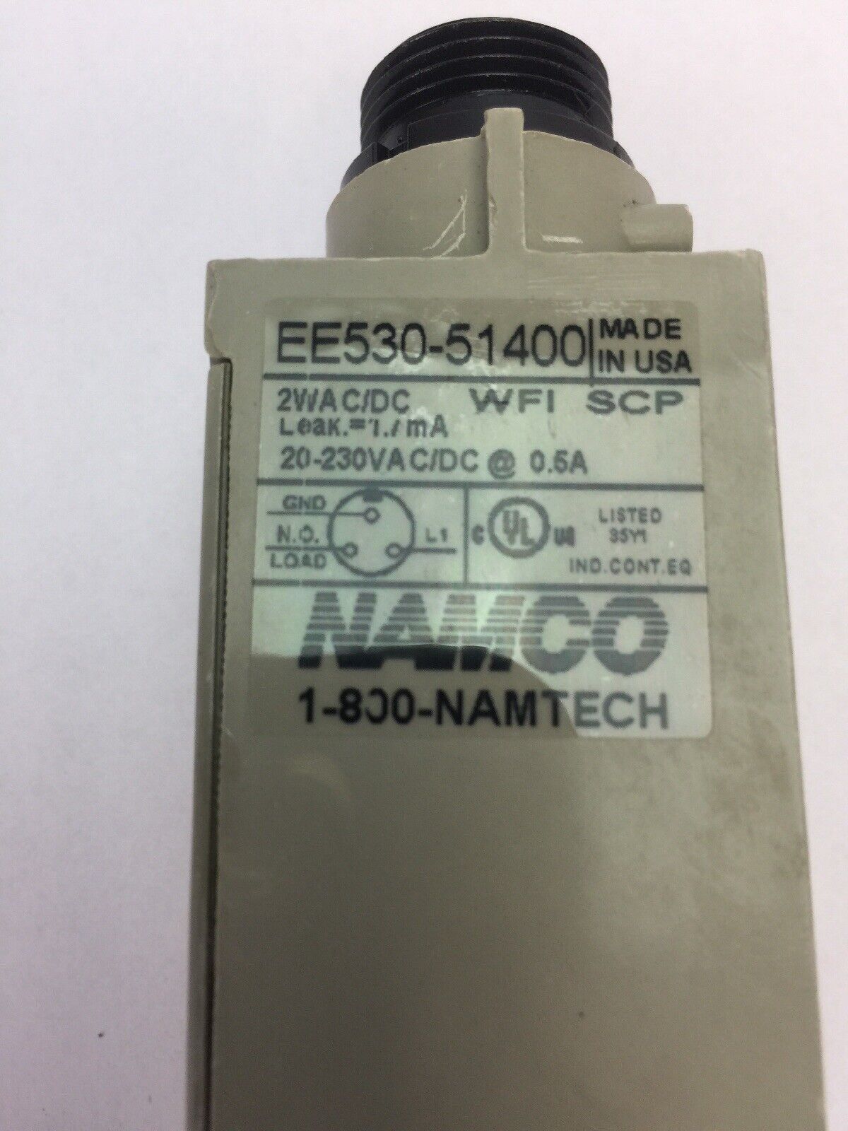 NAMCO EE530-51400 PROXIMITY SWITCH 20-230VAC/DC 0.5A