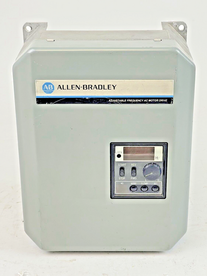 ALLEN BRADLEY - 1333-YAB SERIES B ADJUSTABLE FREQUENCY AC DRIVE 3.6kVA 460V 3PH