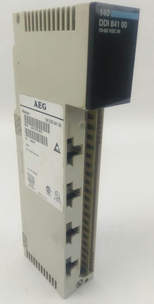 AEG/ SCHNEIDER AUTOMATION TSX QUANTUM, 10-60 VDC, DC IN 10-60V 8x2 SINK, USED