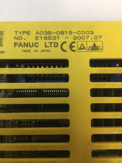 FANUC A03B-0815-C003 I/O MODULE