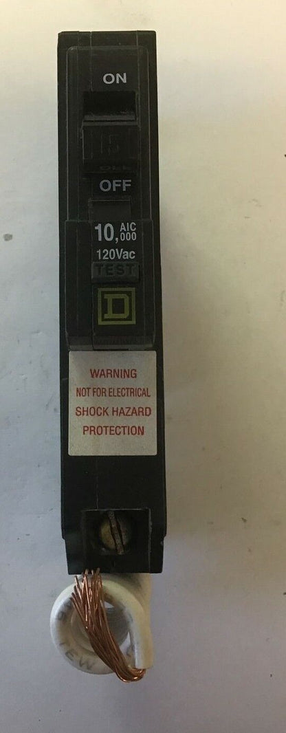 SQUARE D QOB115EPD5237 CIRCUIT BREAKER 15A 120VAC 1POLE