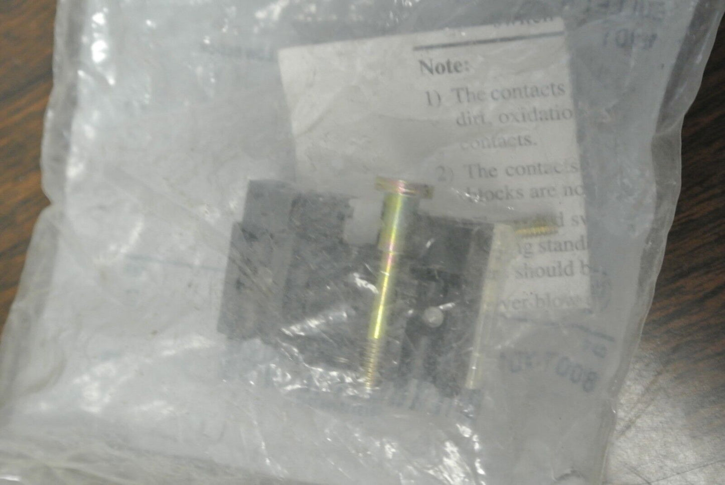 ALLEN-BRADLEY 800T-XD1 / SHALLOW BLOCK CONTACT BLOCK / NEW SURPLUS