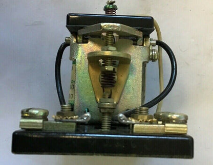 WARD LEONARD RELAY 130-7510 1POLE 230V 25A 60CY COIL 230-60CY